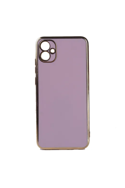 Techaks T26201-TCHS Galaxy A04E Kılıf Zore Bark Kapak - Lila