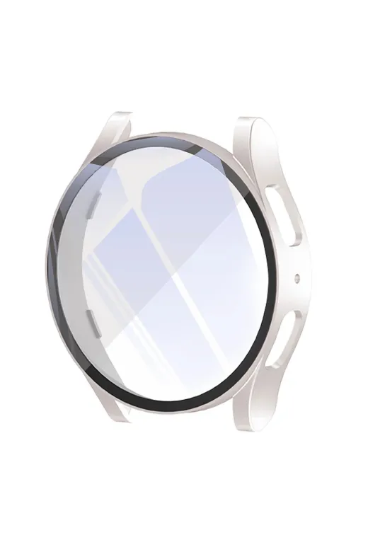 Techaks T28500-TCHS Galaxy Watch 6 44Mm Sert Pc Kasa Ve Ekran Koruyucu Watch Gard 14 Tchs - Starlight