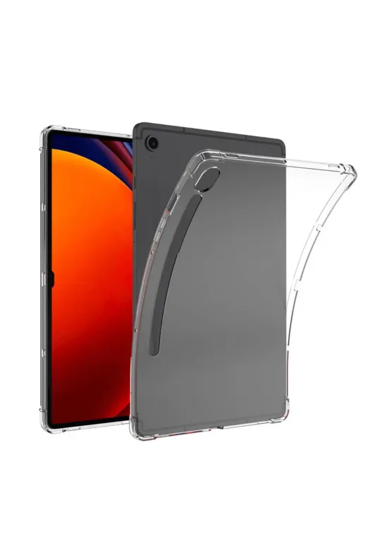 Techaks T29422-TCHS Galaxy Tab S9 Fe Kılıf Zore Tablet Nitro Anti Shock Silikon Kapak - Renksiz