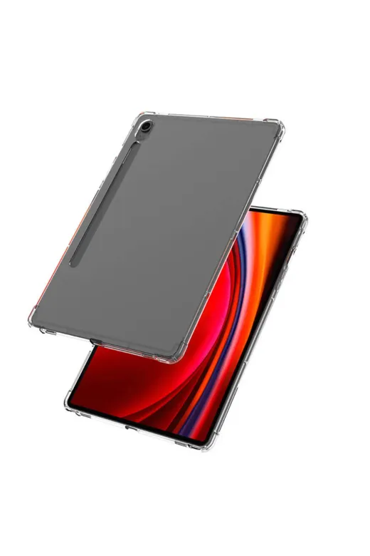 Techaks T29422-TCHS Galaxy Tab S9 Fe Kılıf Zore Tablet Nitro Anti Shock Silikon Kapak - Renksiz