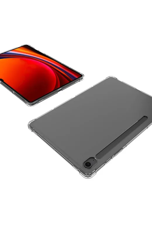 Techaks T29422-TCHS Galaxy Tab S9 Fe Kılıf Zore Tablet Nitro Anti Shock Silikon Kapak - Renksiz