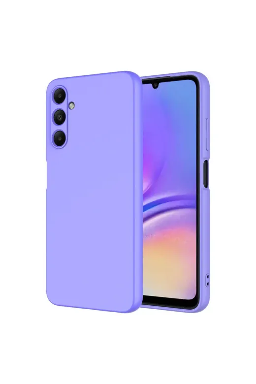 Techaks T30168-TCHS Galaxy A05S Kılıf Kamera Korumalı İçi Kadife Lansman Yumuşak Dokulu Kapak Mara - Lila