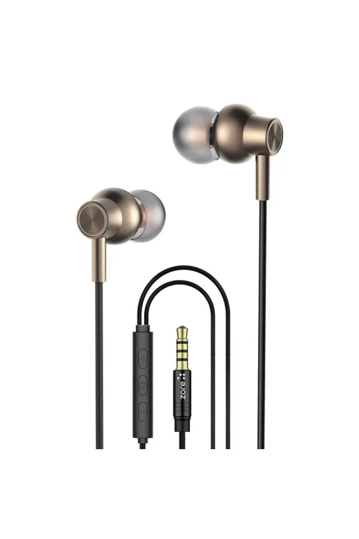 Techaks T32560-TCHS Zore Er-10 Sq Surround 3D Hi-Res Magnetik Özellikli 3.5Mm Kablolu Kulak İçi Kulaklık - Siyah
