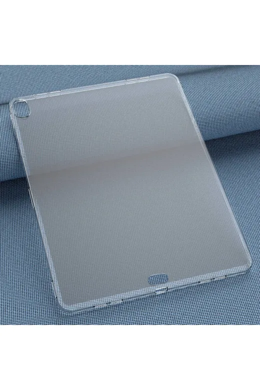 Techaks T32831-TCHS Ipad Air 13 2024 Kılıf Zore Tablet Süper Silikon Kapak - Şeffaf