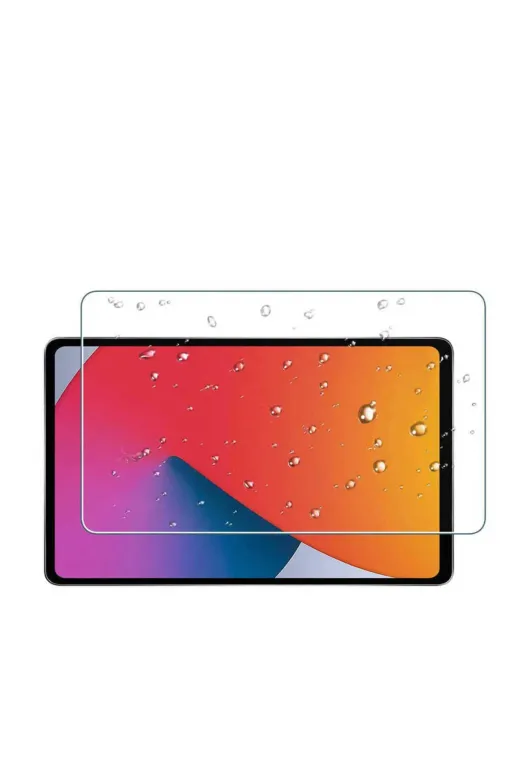 Techaks T36426-TCHS Ipad 11.nesil 2025 5In1 Tablet Darbeye Dayanıklı Sert Temperli Cam Ekran Koruyucu - Renksiz