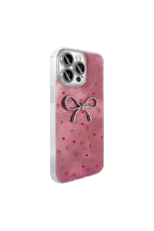 Techaks T36588-TCHS Iphone 15 Pro Kılıf Kamera Korumalı Figürlü Ponti Esnek Silikon Kapak - Açık Mavi