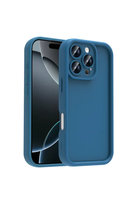 Techaks T36703-TCHS Iphone 16 Pro Kılıf Kamera Korumalı Tchs Ananas Kapak - Koyu Yeşil