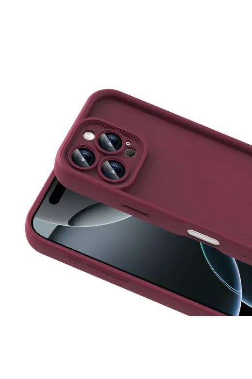 Techaks T36703-TCHS Iphone 16 Pro Kılıf Kamera Korumalı Tchs Ananas Kapak - Koyu Yeşil