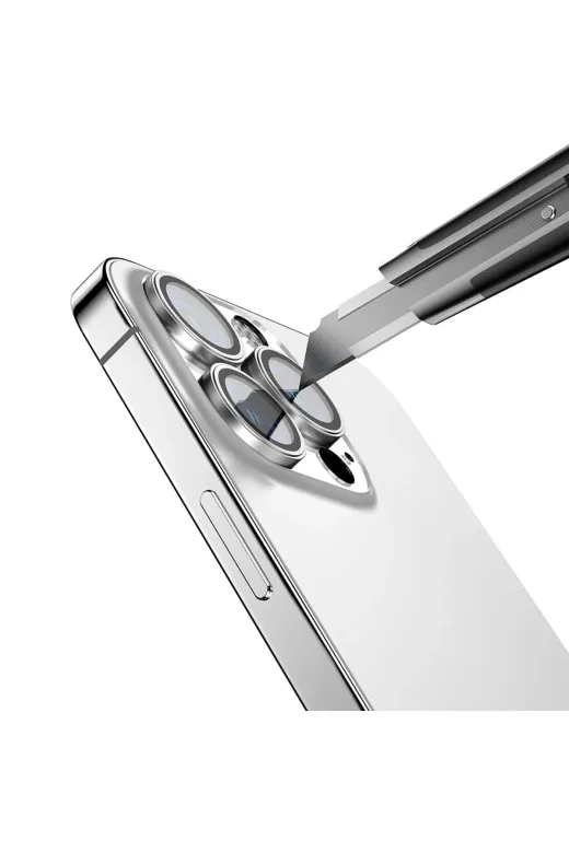 Techaks T38300-TCHS Iphone 16 Pro Tchs Mikro Kamera Lens Koruyucu - Gri