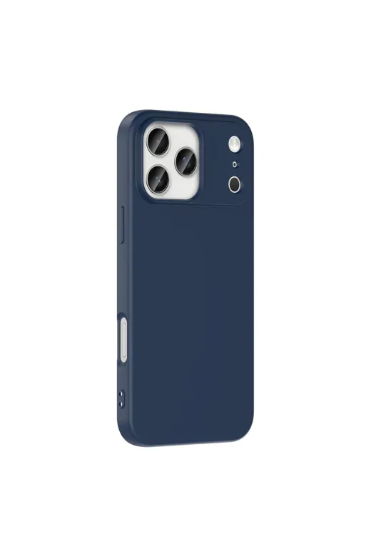 Techaks T38652-TCHS Iphone 17 Pro Max Kılıf Kamera Korumalı İçi Kadife Lansman Yumuşak Dokulu Kapak Mara - Lila
