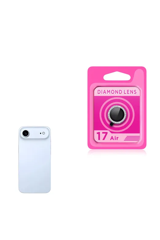 Techaks T38749-TCHS Iphone 17 Air Zore Cl-06 Kamera Lens Koruyucu - Mavi