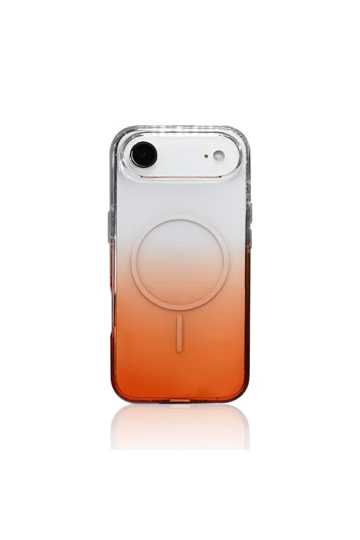 Techaks T40059-TCHS Iphone 17 Air Kılıf M-Safe Şarj Özellikli Zore Septik Silikon Kapak - Pembe