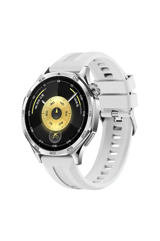 Techaks T40094-TCHS Huawei Watch Gt 5 Pro 46Mm Tchs Krd-148 22Mm Silikon Kordon - Beyaz
