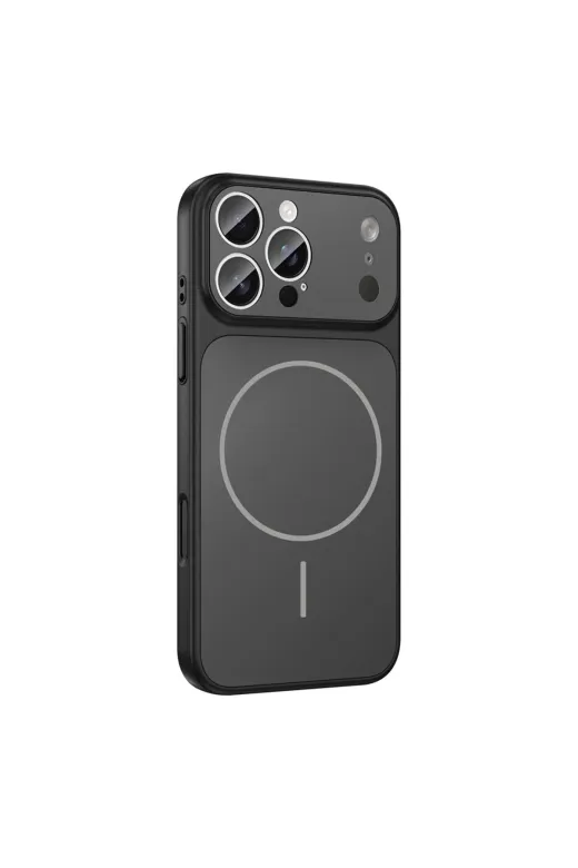 Techaks T40153-TCHS Iphone 14 Pro Kılıf Tchs M-Safe Şarj Özellikli Kamera Korumalı Formen Kapak - Gri