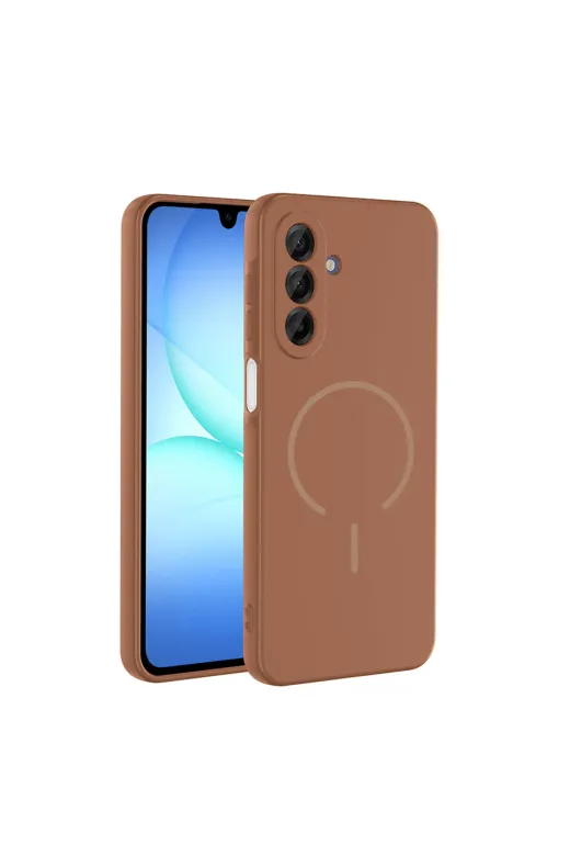 Techaks T40454-TCHS Galaxy A16 Kılıf M-Safe Şarj Özellikli Tchs Meta Kapak - Siyah