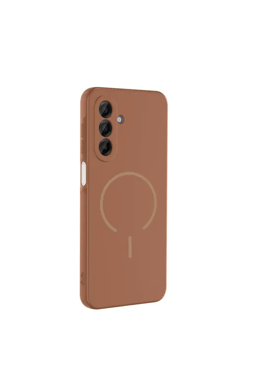 Techaks T40454-TCHS Galaxy A16 Kılıf M-Safe Şarj Özellikli Tchs Meta Kapak - Siyah
