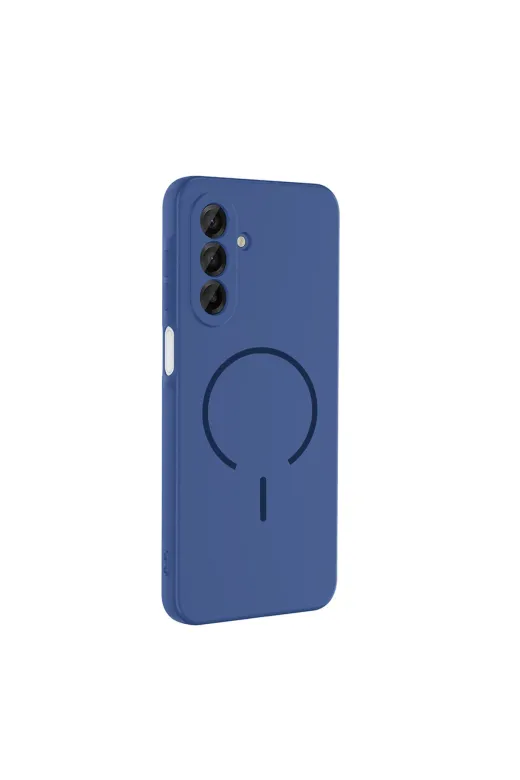 Techaks T40454-TCHS Galaxy A16 Kılıf M-Safe Şarj Özellikli Tchs Meta Kapak - Siyah