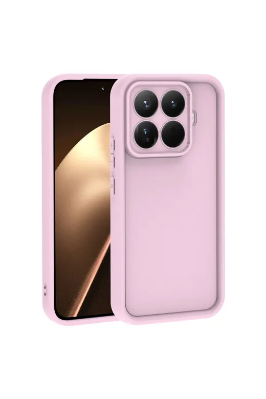 Techaks T40788-TCHS 15T Pro Kılıf Kamera Korumalı Tchs Ananas Kapak - Pembe