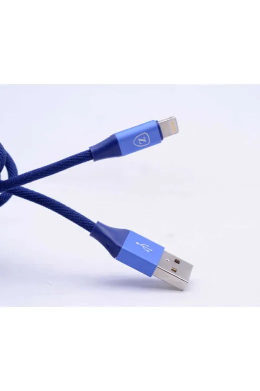 Techaks T5066-TCHS Kırmızı Metal Uçlu Lightning Usb Kablo-Zore