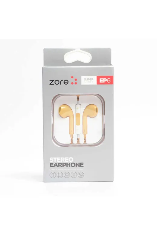 Techaks T9075-TCHS Zore Ep6 Süper Seri 3.5Mm Kulaklık - Beyaz