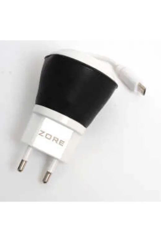 Techaks T9121-TCHS Beyaz Sarmal Micro Ev Şarj Seti-Zore