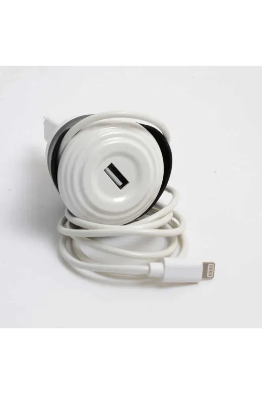 Techaks T9122-TCHS Gri Sarmal Lightning Ev Şarj Seti-Zore