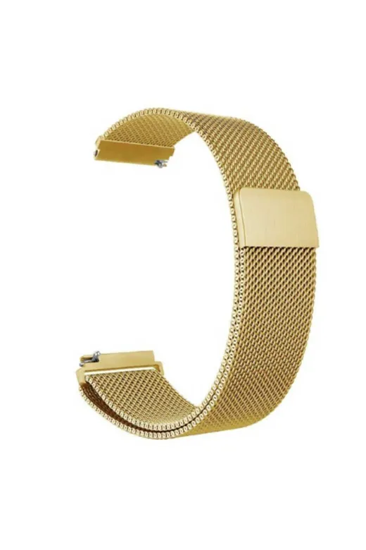 Techaks TCHS-11849 Galaxy Watch 46Mm (22Mm) Uyumlu Krd-12 Metal Zore Kordon-Gri