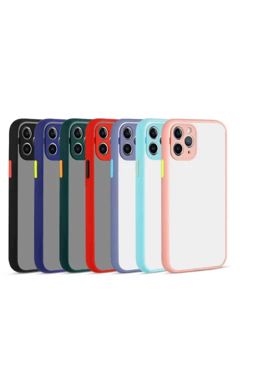 Techaks TCHS-14534 Iphone 11 Pro Uyumlu Zore Hux Kılıf-Turkuaz
