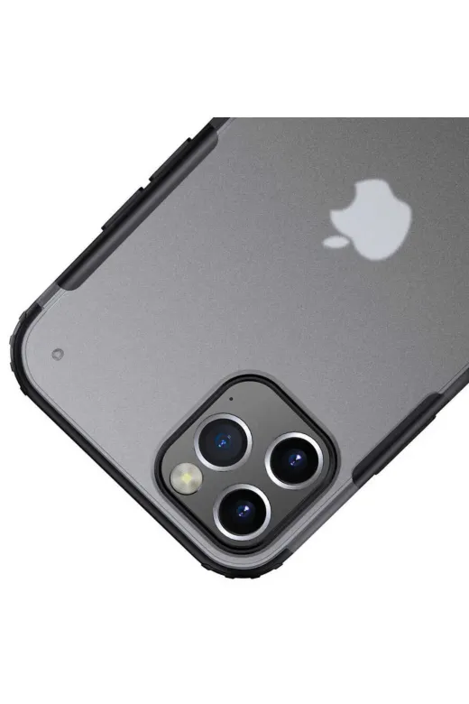 Techaks TCHS-14625 Iphone 12 Pro Max Uyumlu Zore Volks Kılıf-Siyah