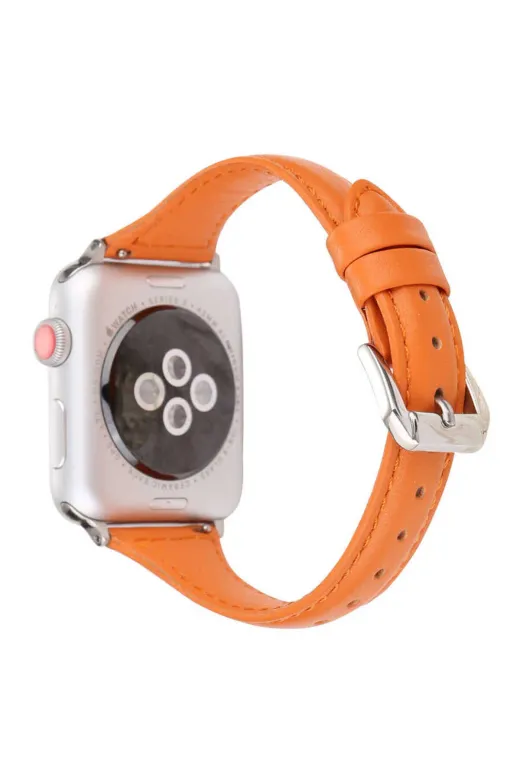 Techaks TCHS-15353 Watch 40Mm Uyumlu Krd-28 Deri Zore Kordon-Kahverengi