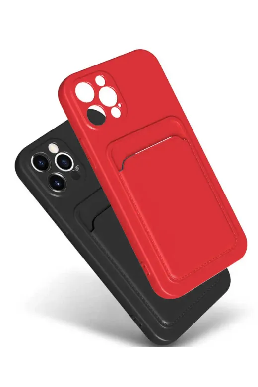 Techaks TCHS-16888 Iphone 12 Pro Max Uyumlu  Ofix Kılıf-Koyu Turuncu