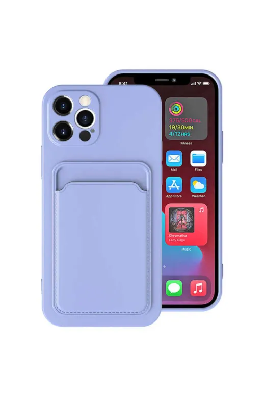 Techaks TCHS-16888 Iphone 12 Pro Max Uyumlu  Ofix Kılıf-Lila