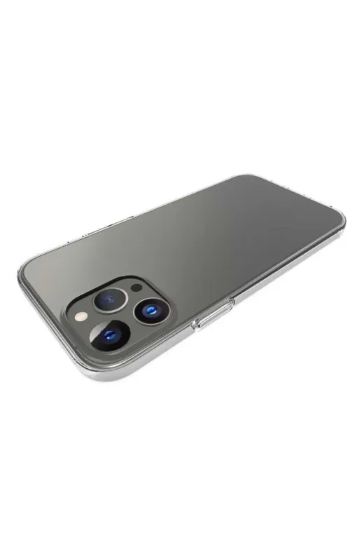Techaks TCHS-18535 Iphone 13 Pro Max Uyumlu Zore Süper Silikon Kılıf-Renksiz