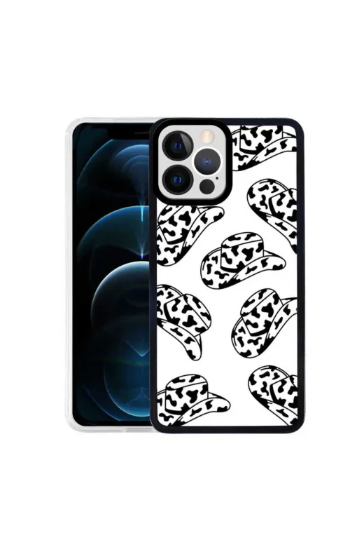 Techaks TCHS-21624 Iphone 13 Pro Uyumlu Zore M-Fit Desenli Kılıf-Hat No5