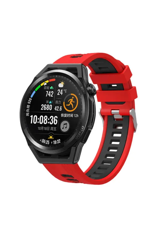 Techaks TCHS-21808 Galaxy Watch Active 2 44Mm Krd-55 Uyumlu Zore Kordon-Siyah