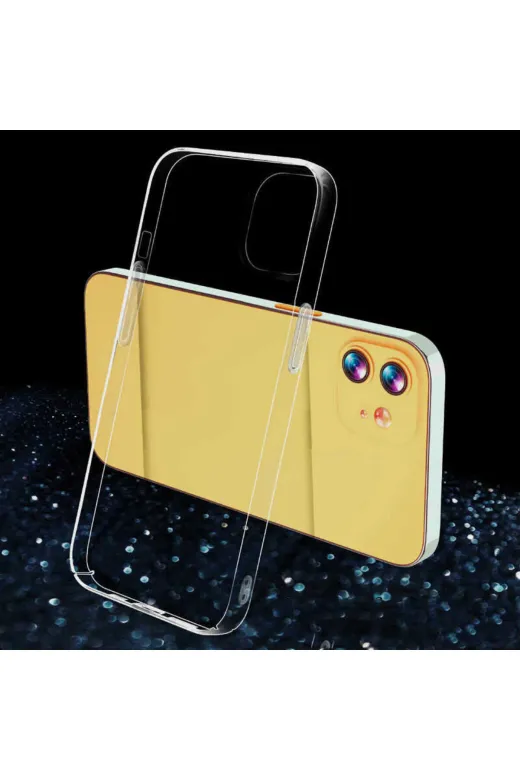 Techaks TCHS-22346 Iphone 11 Uyumlu Zore Droga Kılıf-Renksiz