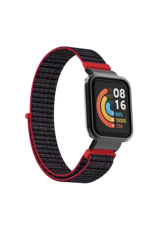 Techaks TCHS-22648 Xiaomi Redmi Watch (Mi Watch Lite) Uyumlu Krd-61 Hasır Zore Kordon-No16
