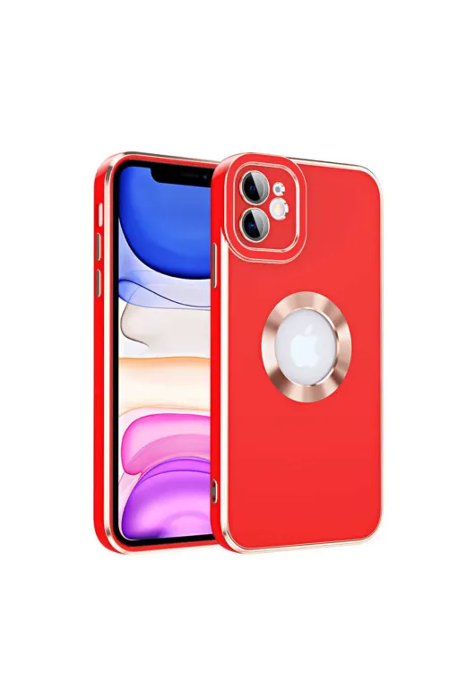 Techaks TCHS-23061 Iphone 11 Uyumlu Zore Kongo Kılıf-Kırmızı