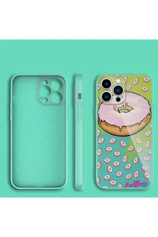 Techaks TCHS-23677 Iphone 13 Pro Max Uyumlu Kamera Korumalı Desenli Sert Silikon Zore Epoksi Kılıf-No5