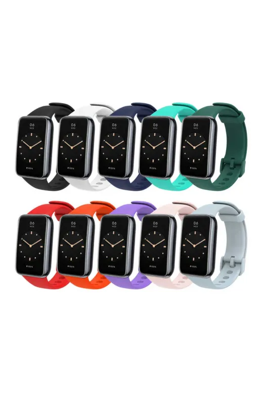 Techaks TCHS-24211 Xiaomi Mi Band 7 Pro Krd-70 Uyumlu Zore Kordon-Mavi Açık