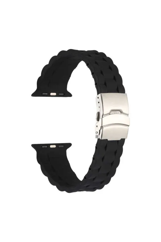 Techaks TCHS-24510 Watch 44Mm Krd-72 Uyumlu Zore Kordon-Siyah