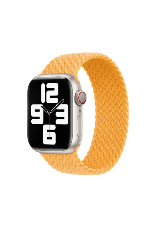 Techaks TCHS-24589 Watch Ultra 49Mm Kordon Uyumlu Krd-32 Xsmall Strap Kayış Clo- Sarı