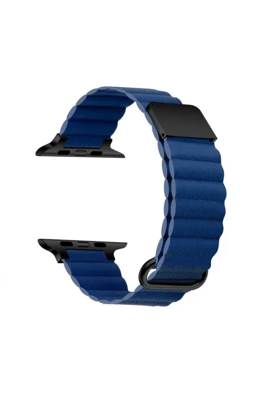 Techaks TCHS-25619 Watch 40Mm Uyumlu Krd-78 Pu Deri Kordon Strap Kayış Clo- Lacivert