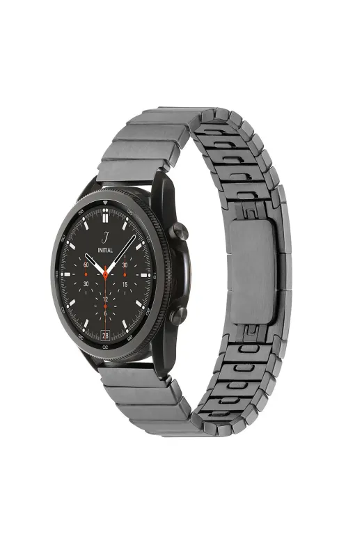 Techaks TCHS-26629 Huawei Honor Magic 2 46Mm Uyumlu Krd-82 22Mm Metal Zore Kordon-Gri