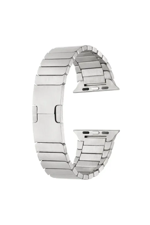 Techaks TCHS-26760 Watch 42Mm Uyumlu Krd-82 Metal Zore Kordon-Gümüş