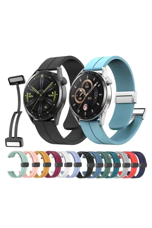 Techaks TCHS-27623 Huawei Gt2 42Mm Krd-84 20Mm Uyumlu Zore Kordon-Lila