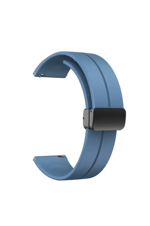 Techaks TCHS-27633 Galaxy Watch 46Mm Krd-84 22Mm Uyumlu Zore Kordon-Mavi