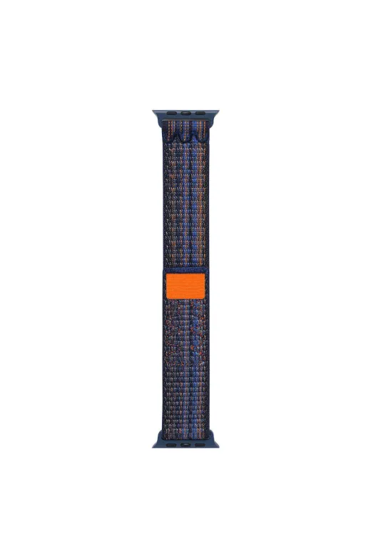 Techaks TCHS-29181 Watch 44Mm Uyumlu Krd-91 Hasır Kordon Strap Kayış Clo- Mavi
