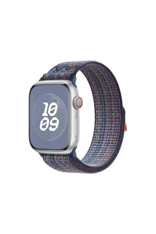 Techaks TCHS-29181 Watch 44Mm Uyumlu Krd-91 Hasır Kordon Strap Kayış Clo- Mavi