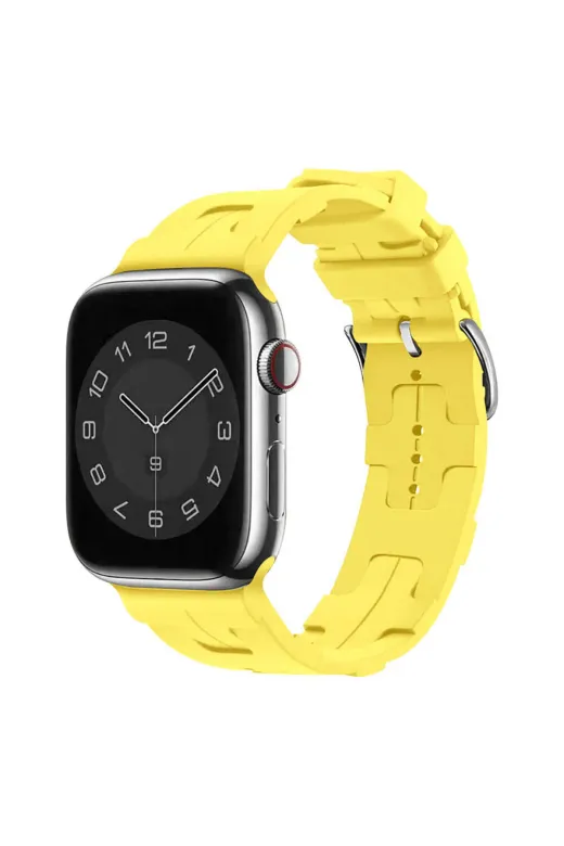Techaks TCHS-29723 Watch 44Mm Krd-92 Uyumlu Zore Kordon-Sarı